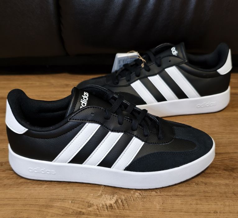 Sneakersy Adidas EU 46 - 29,5 cm • czarne klasyki • streetwear HIT • Express Wysyłka