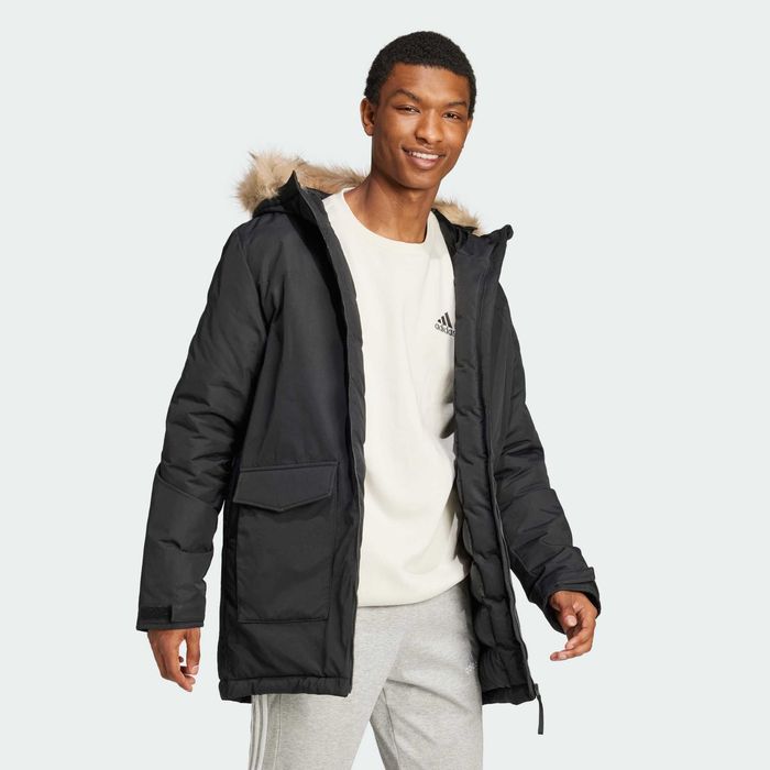 Куртка чоловіча спортивна Adidas Paveric Fur Parka IX8888 (ОРИГІНАЛ).