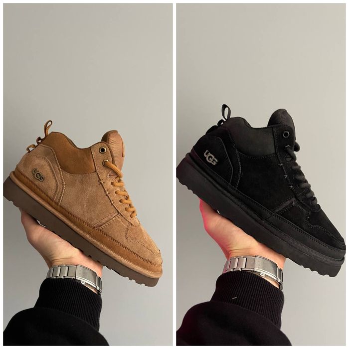 р40-45 Чоловічі Уггі UGG Highland Hi Heritage Black Chestnut