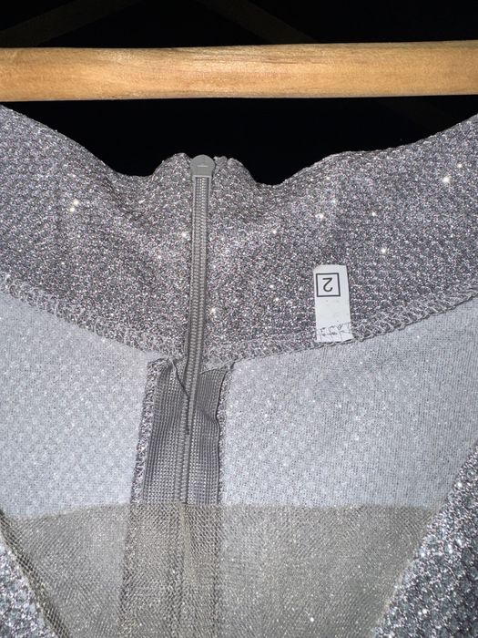 Сукня довга з блискітками