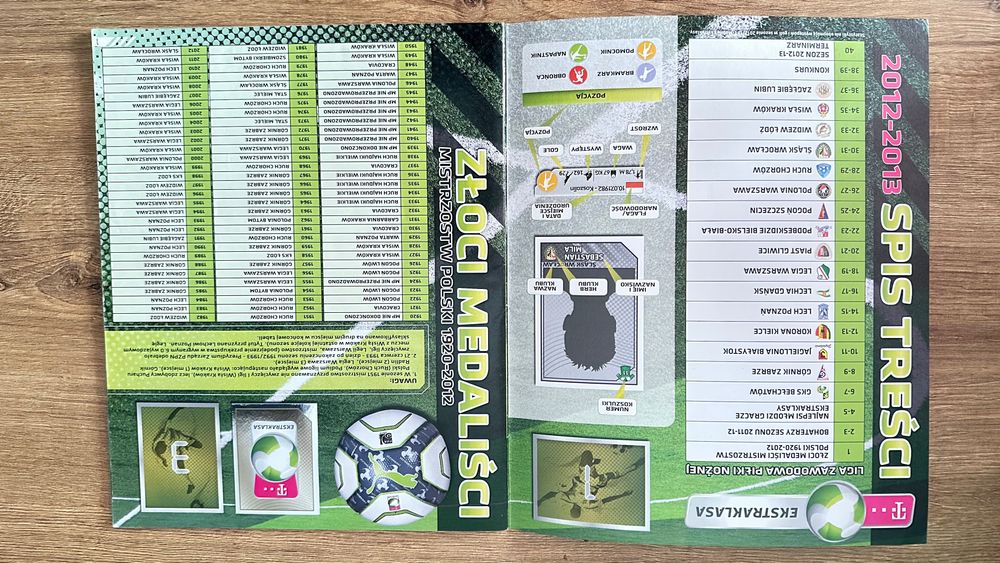 T-Mobile Ekstraklasa 2013 album do wyklejania PANINI [naklejek 93/340]