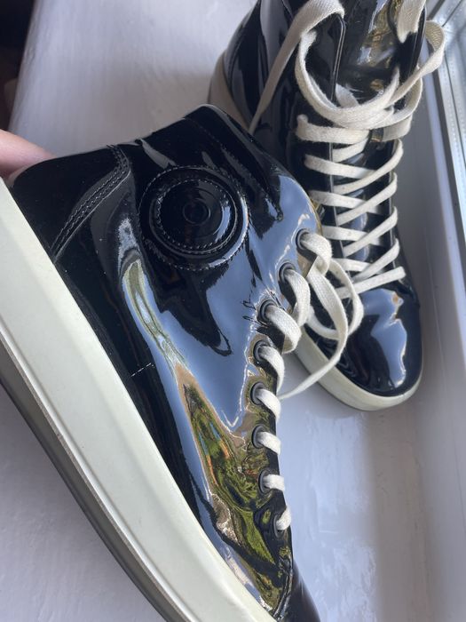 Ботинки ecco кожаные