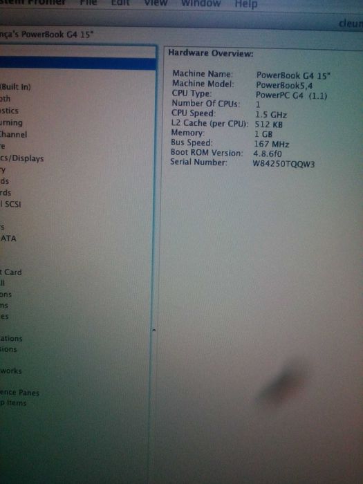 Mac Powerbook G4 !! só para entusiastas !!