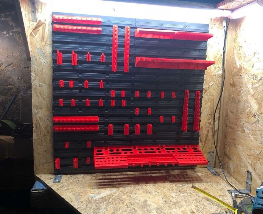 Tablica na Narzędzia Ścianka Warsztatowa Organizer do Garażu Warsztatu Domu