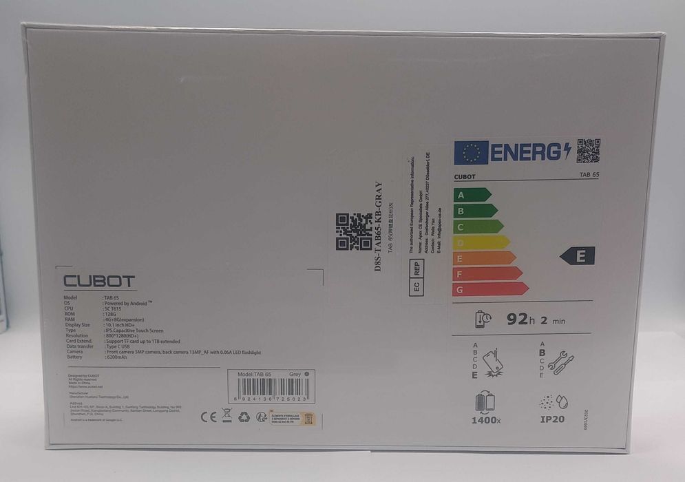 Tablet Cubot Tab 65