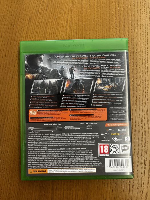 The Division Xbox One