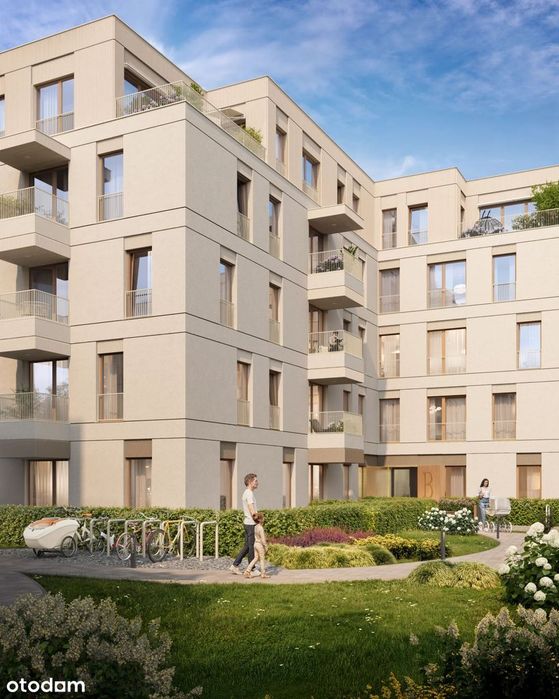 3-pokojowe mieszkanie 44m2 + balkon