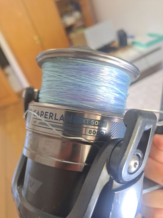 Cana+carreto surfcasting pesca com 1 mês de uso