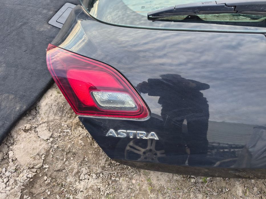 Klapa tył Opel Astra J IV Z22C Czarna HB Stan bdb Wysyłka