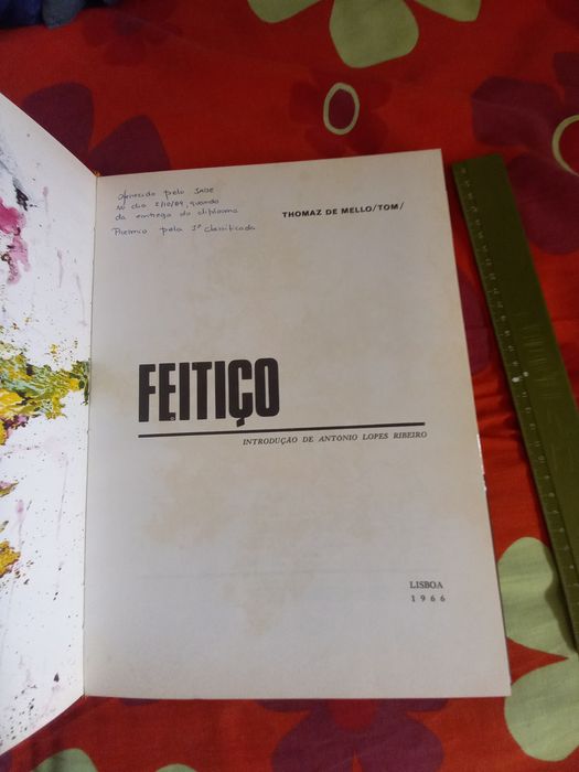 Thomaz de Mello Tom Feitiço grande livro