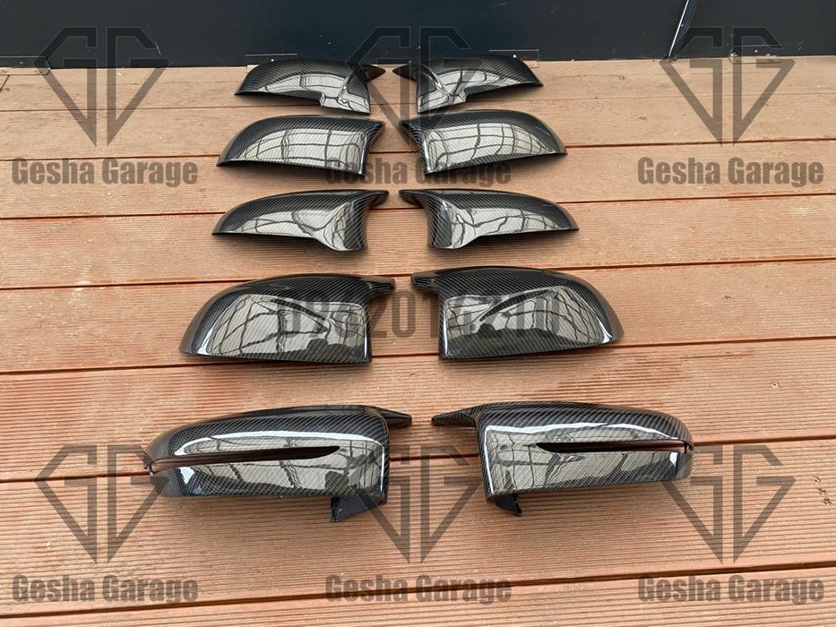 Накладки на зеркала БМВ BMW e70e90e92f10f15f25f30f80f85f86f90f95g01g30