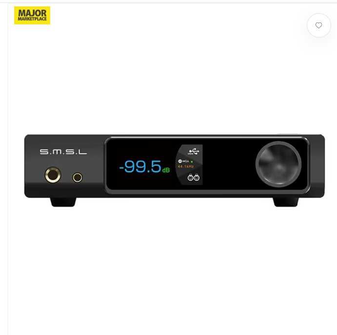 SMSL RAW-MDA1 DAC USB XMOS Bluetooth ES9039Q2M dekoder MQA 28