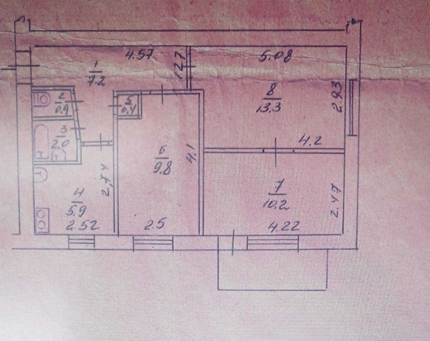 Продаж 3-к квартири в центрі міста