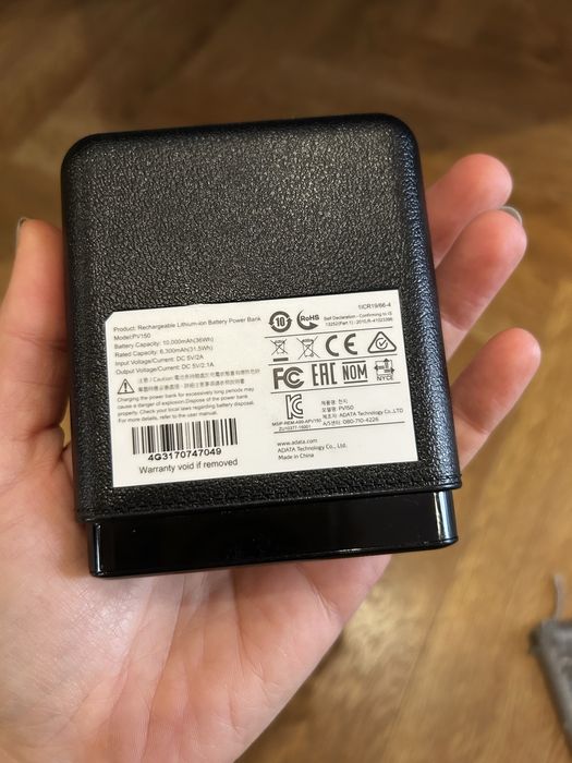 Powerbank Adata 10000