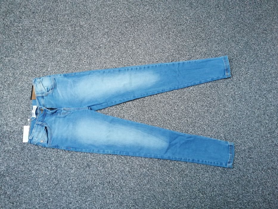 Spodnie jeansowe 158 dla dziewczynki nowe z metką