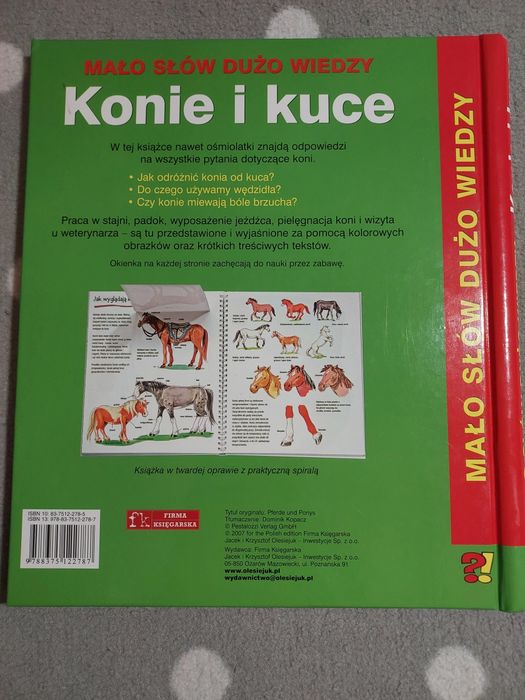 Książka Konie i kuce
