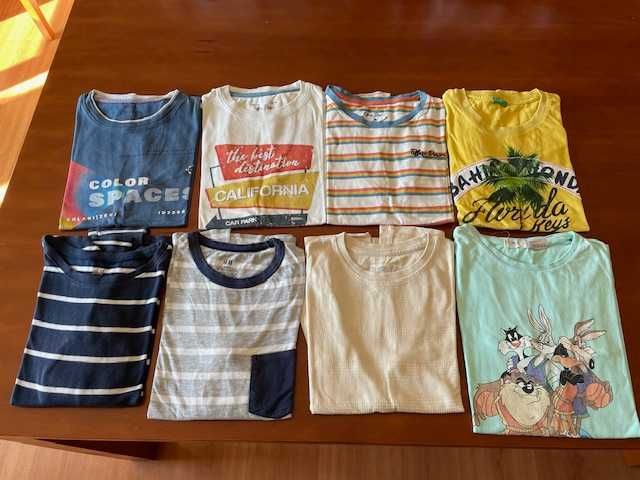 Roupa criança 8-11 anos (sweatshirt, calções, tshirts, etc..)
