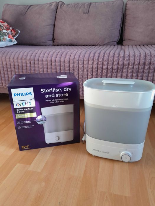 avent  scf 293 używany Elektryczny sterylizator i suszarka do butelek