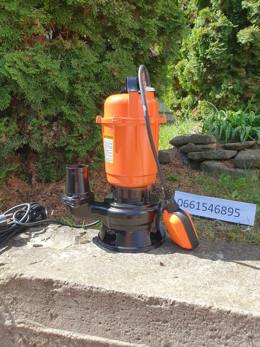 фекальний дренажний насос з ножем 2,7 kw ТІЛЬКИ ДОСТАВКА ПОШТОЮ