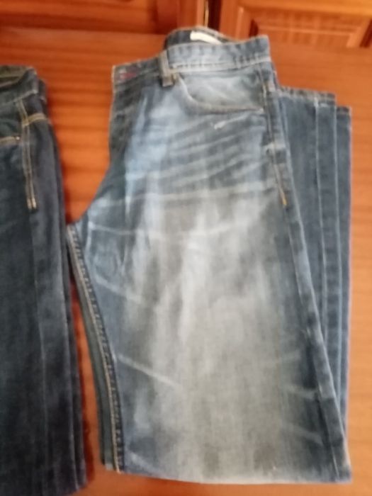 2 pares de calças de ganga rapaz