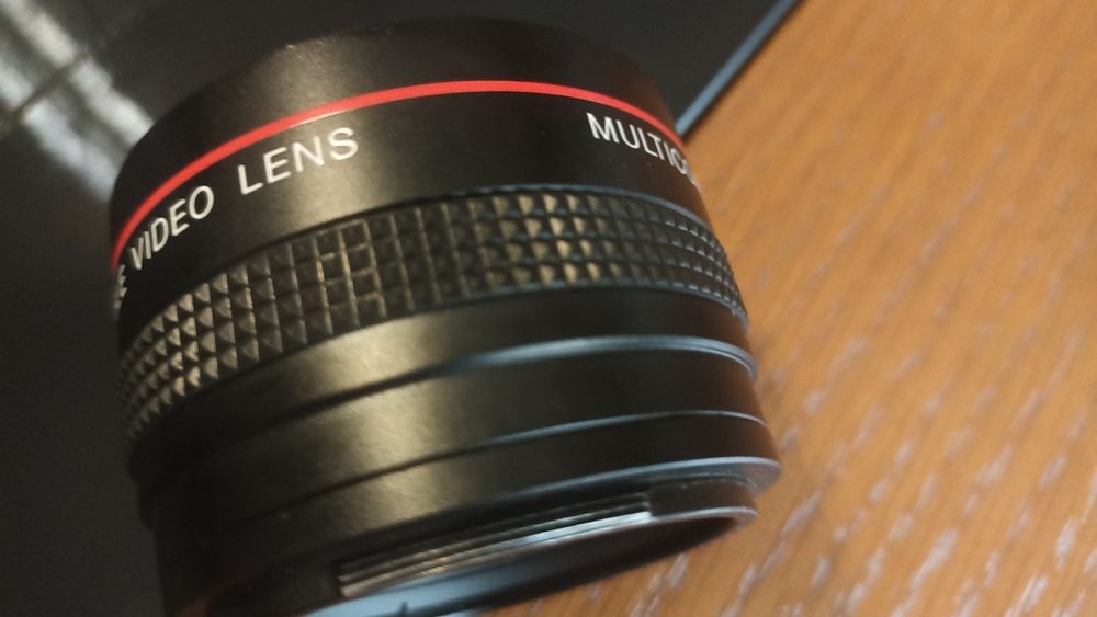 Grande angular Vídeo da Vivitar 0.5 X