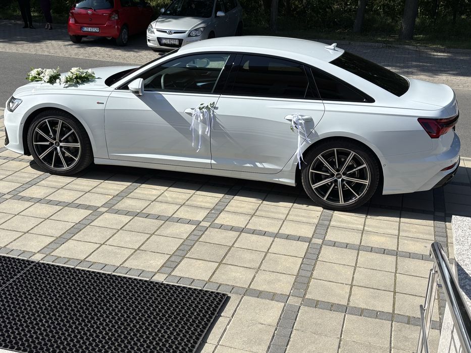 Auto do ślubu- Piękne Audi A6 limuzyna
