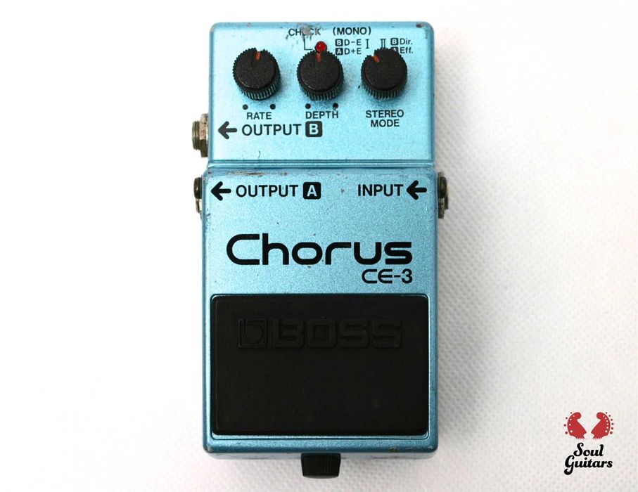 BOSS CE-3 Chorus Made In Japan Green Label Japonia 1988 rok