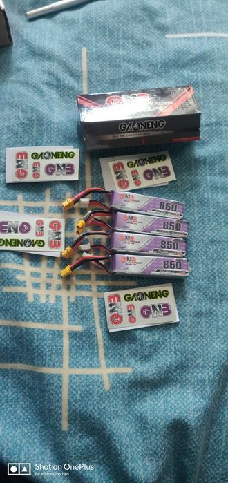 Батарея GNB 2S 850mAh 7.6V 60C/120C XT30