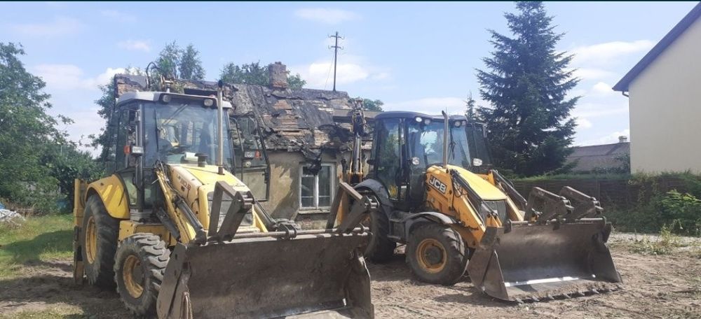 Usługa koparko ładowarką
