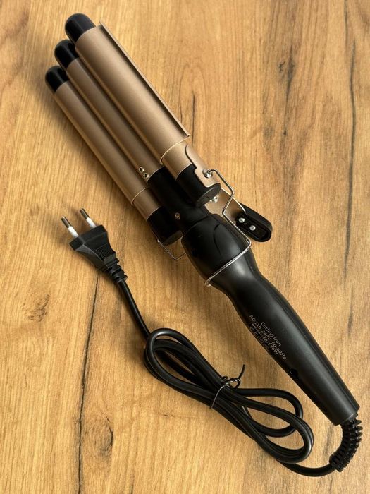 Потрійна плойка для волосся М11