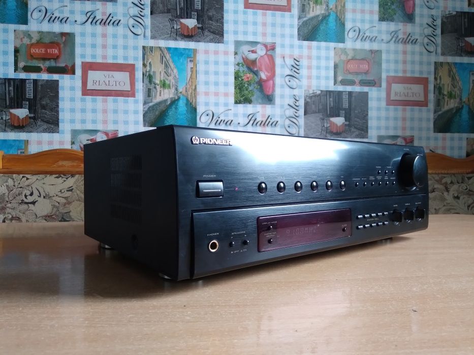 Стильный и компактный Pioneer SX-203RDS,2×50Вт,АССОРТИМЕНТ,гарантия!