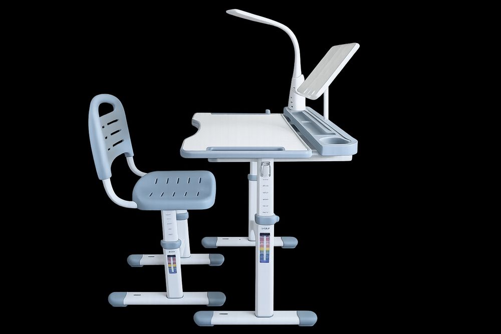 Ergonomiczne biurko z krzesłem Cubby – komplet regulowany dla dziecka