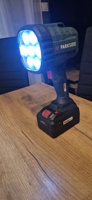 Lampa led parkside 20v 2500lm