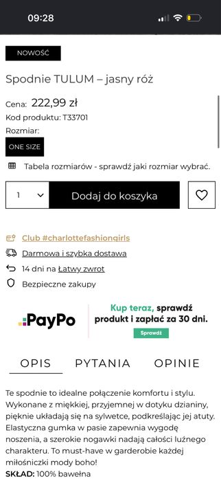 Komplet by me nowy