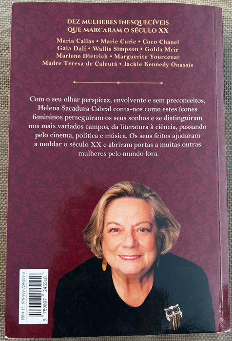 Livro “Dez Mulheres Que Amaram Demais”, Helena Sacadura Cabral