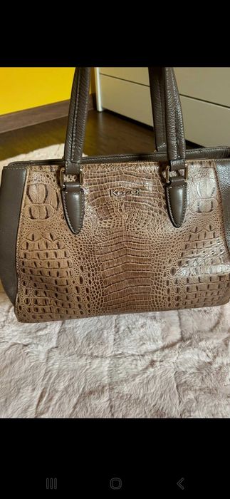 torebka brązowa Kazar