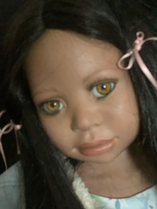 Lalka porcelanowa Asha Christina Orange Grabowska Huta •