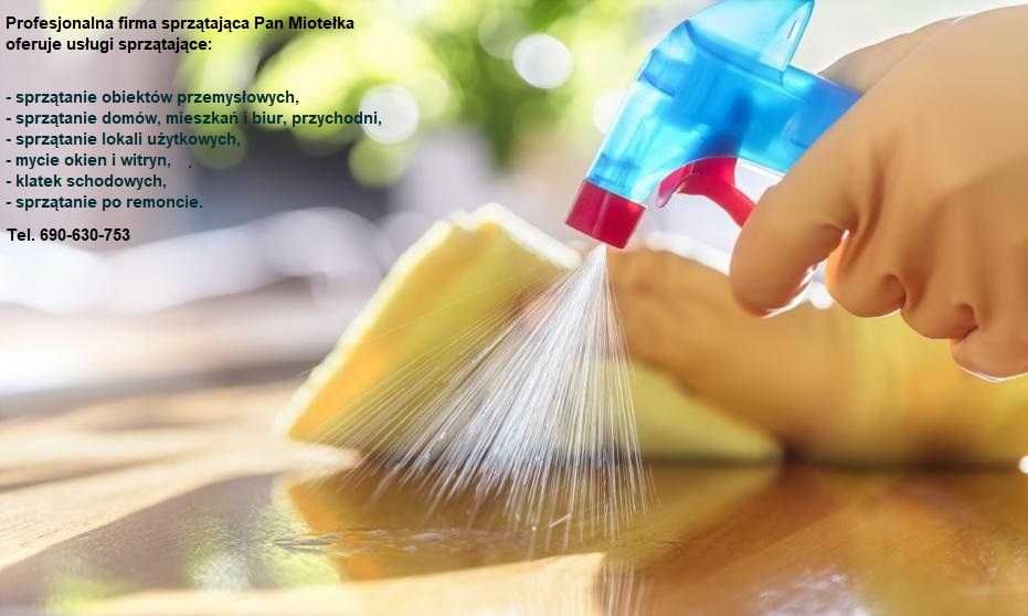 Usługi sprzątające
