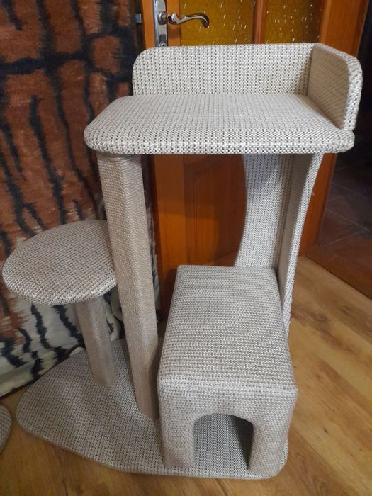 НОВА Кігтеточка , когтедралка для котів, домік , дряпка