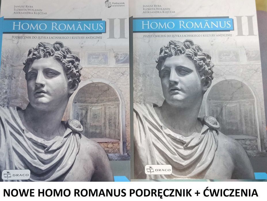 ^NOWA^ Homo Romanus 2 Podręcznik + Ćwiczenia DRACO