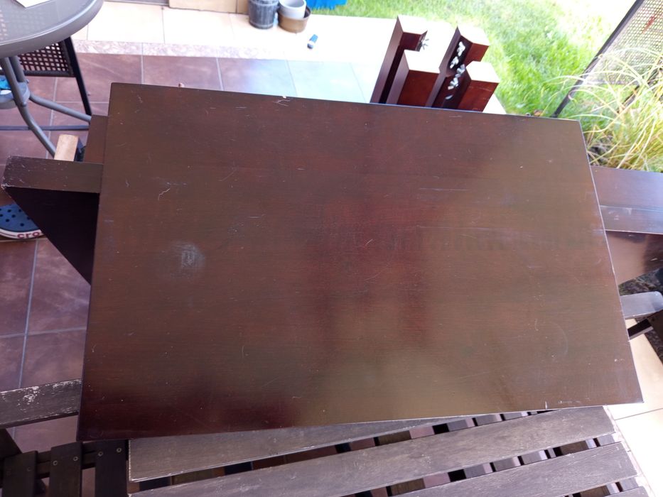 Stół drewniany kolor wenge