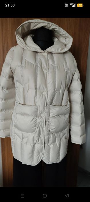 Śliczna wiosenna puchowa kurtka