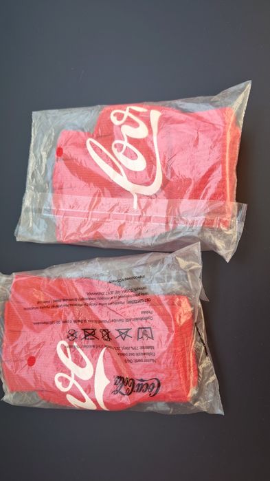 Rękawiczki Coca-Cola kokor czerwony bez palców