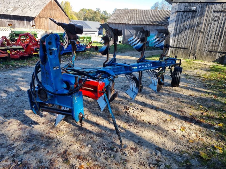 Pług kukurydziany 4 skibowy WYSOKI DŁUGI Vario Frost - Vogel Noot