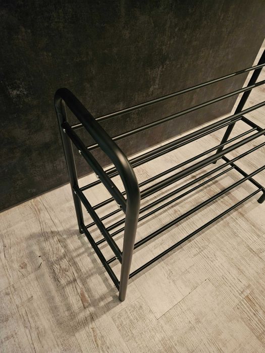 Pudełka z 3 poziomami czarna dom przechowywanie