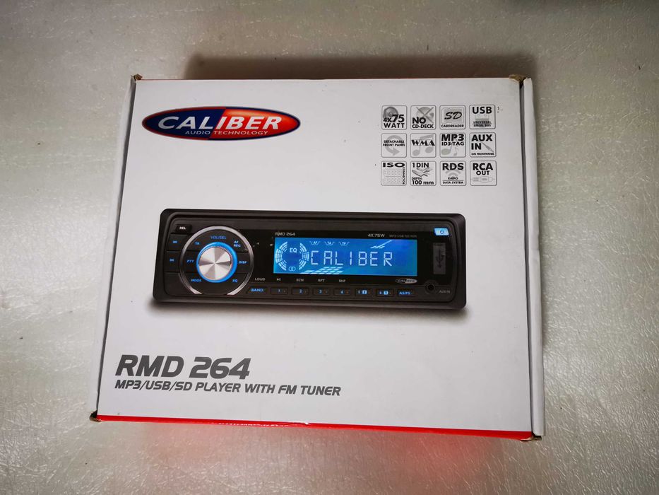 Auto rádio com USB e AuxIN nunca utilizado