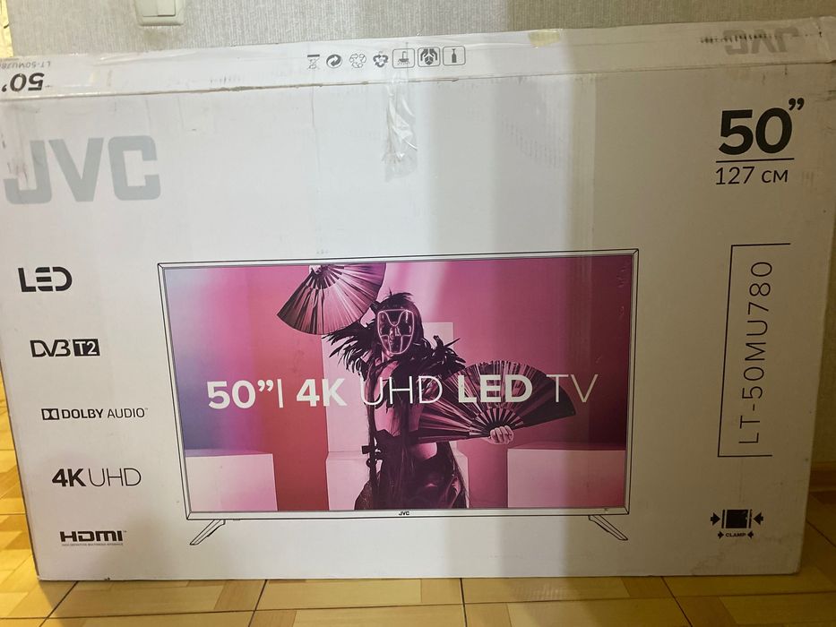 Продам телевізор JVC 50” 4K