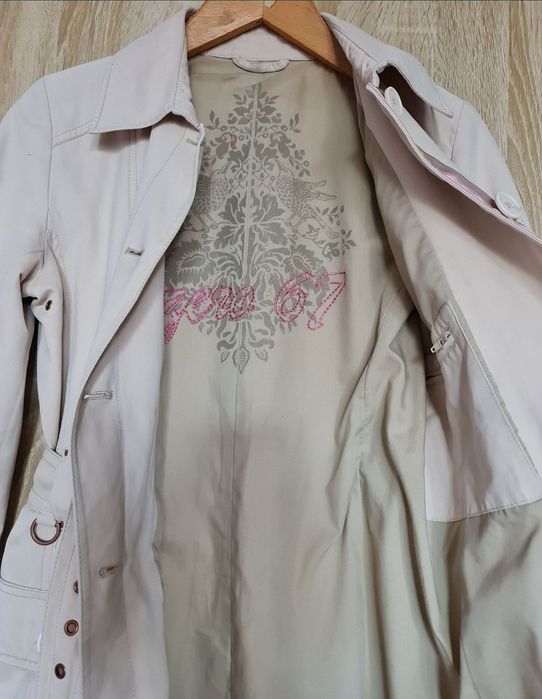 Trencz,płaszcz brytyjskiej marki Zero, rozm.S, prochowiec