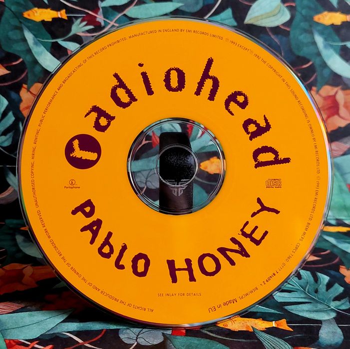 RADIOHEAD PABLO HONEY CD 1993 Creep Parlophone bends computer amnesiac