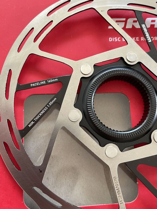 2 Nowe tarcze hamulcowe Sram eTap Paceline Centerline 160 mm